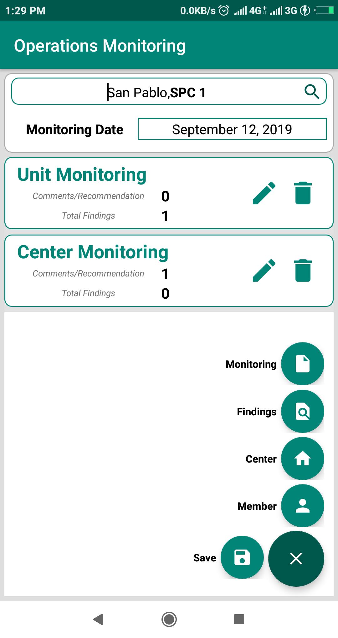 Operations Monitoring System 1.0.6 Screenshot 4