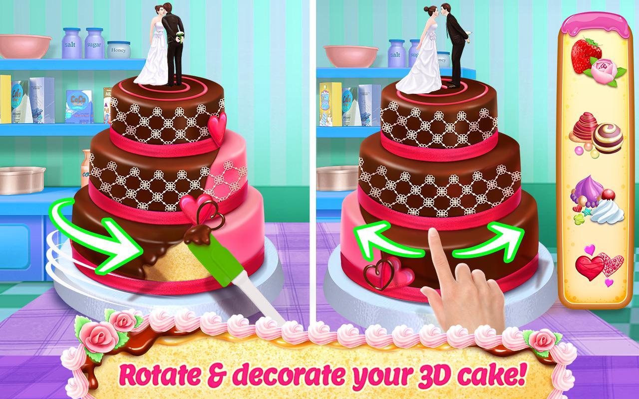 Real Cake Maker 3D - Bake, Design & Decorate 1.7.1 Screenshot 1