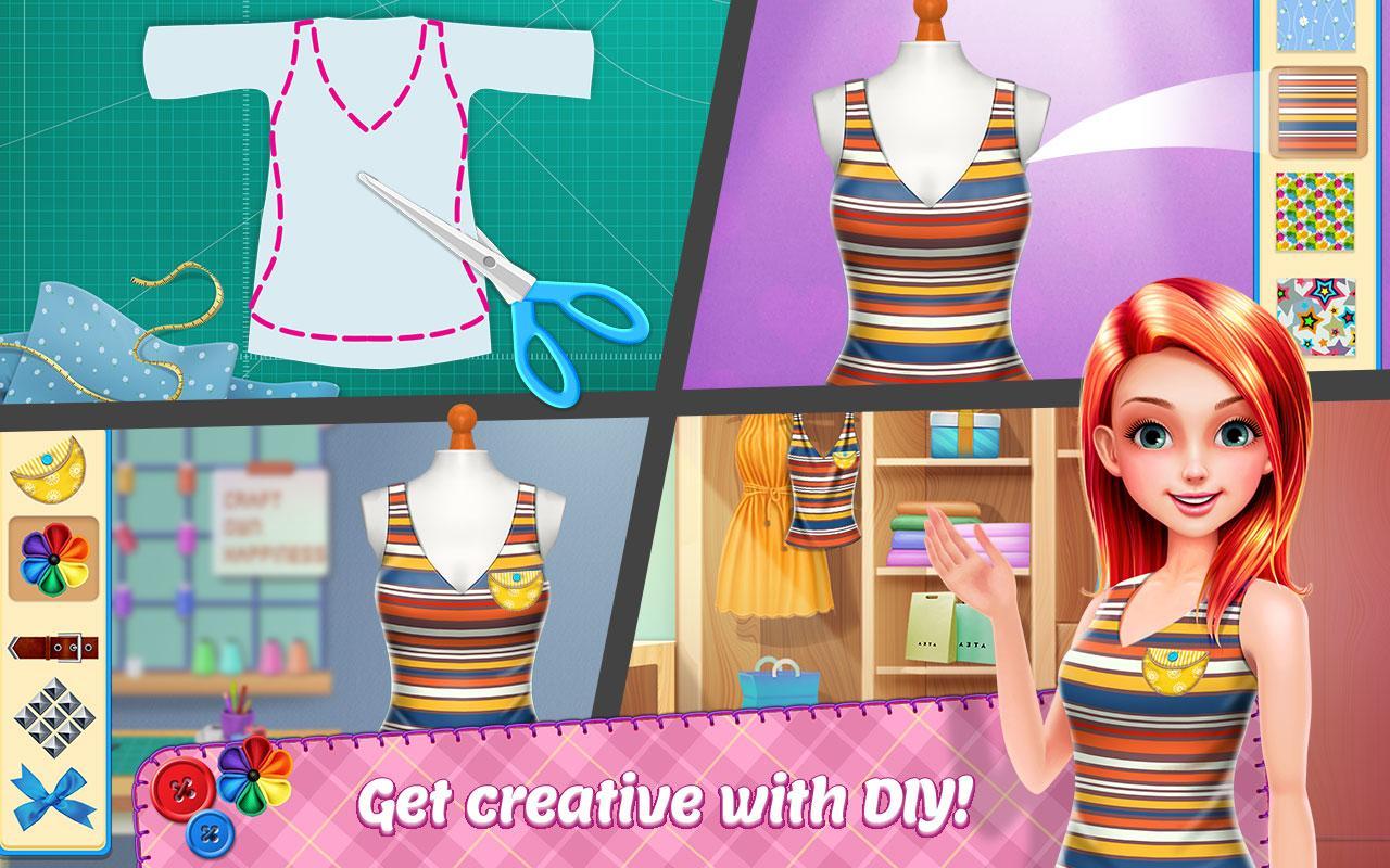 DIY Fashion Star - Design Hacks Clothing Game 1.2.3 Screenshot 14