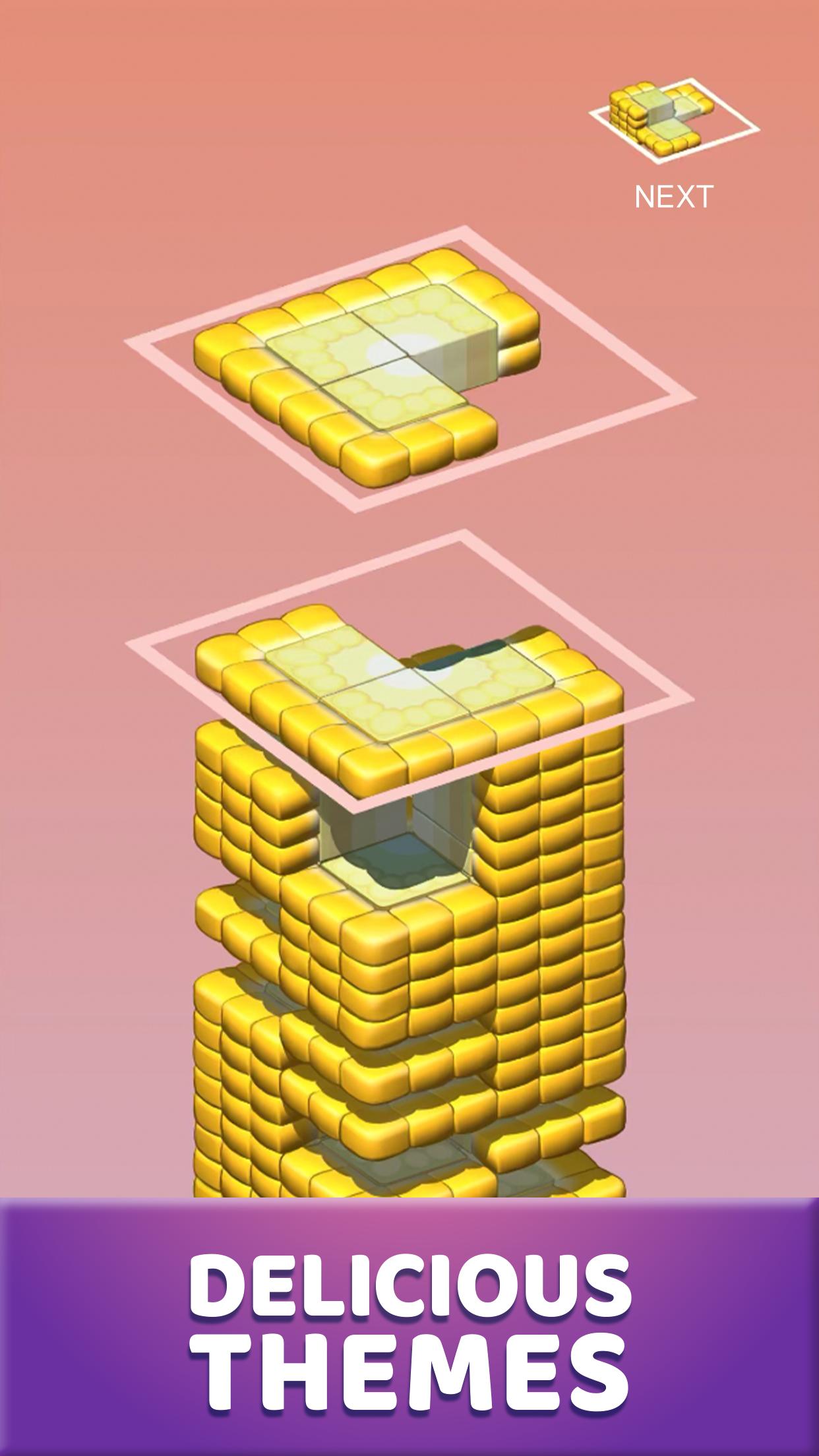 Juicy Stack 3D Tile Puzzlе 1.14 Screenshot 3