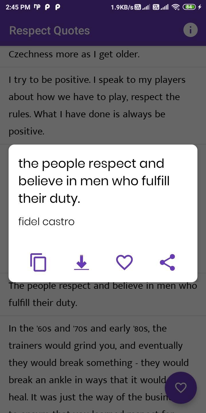 Respect Quotes 3.3.4 Screenshot 2