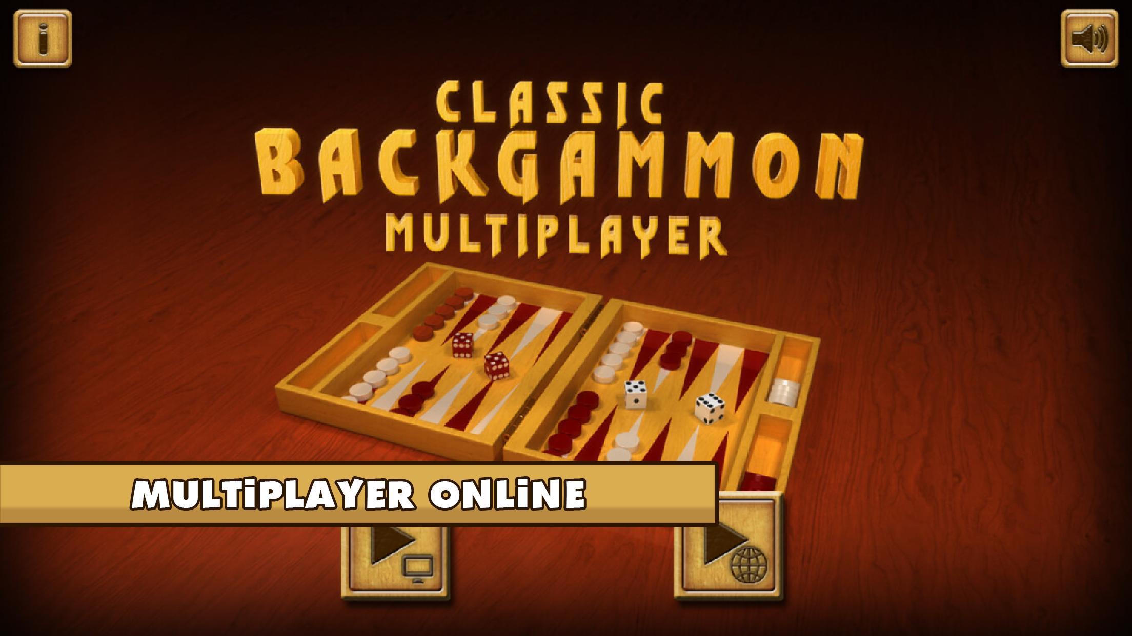 Backgammon Multiplayer 1.02 Screenshot 1