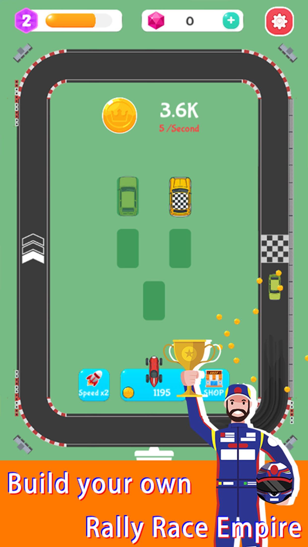 Merge Rally Car - idle racing game 1.6.1 Screenshot 11