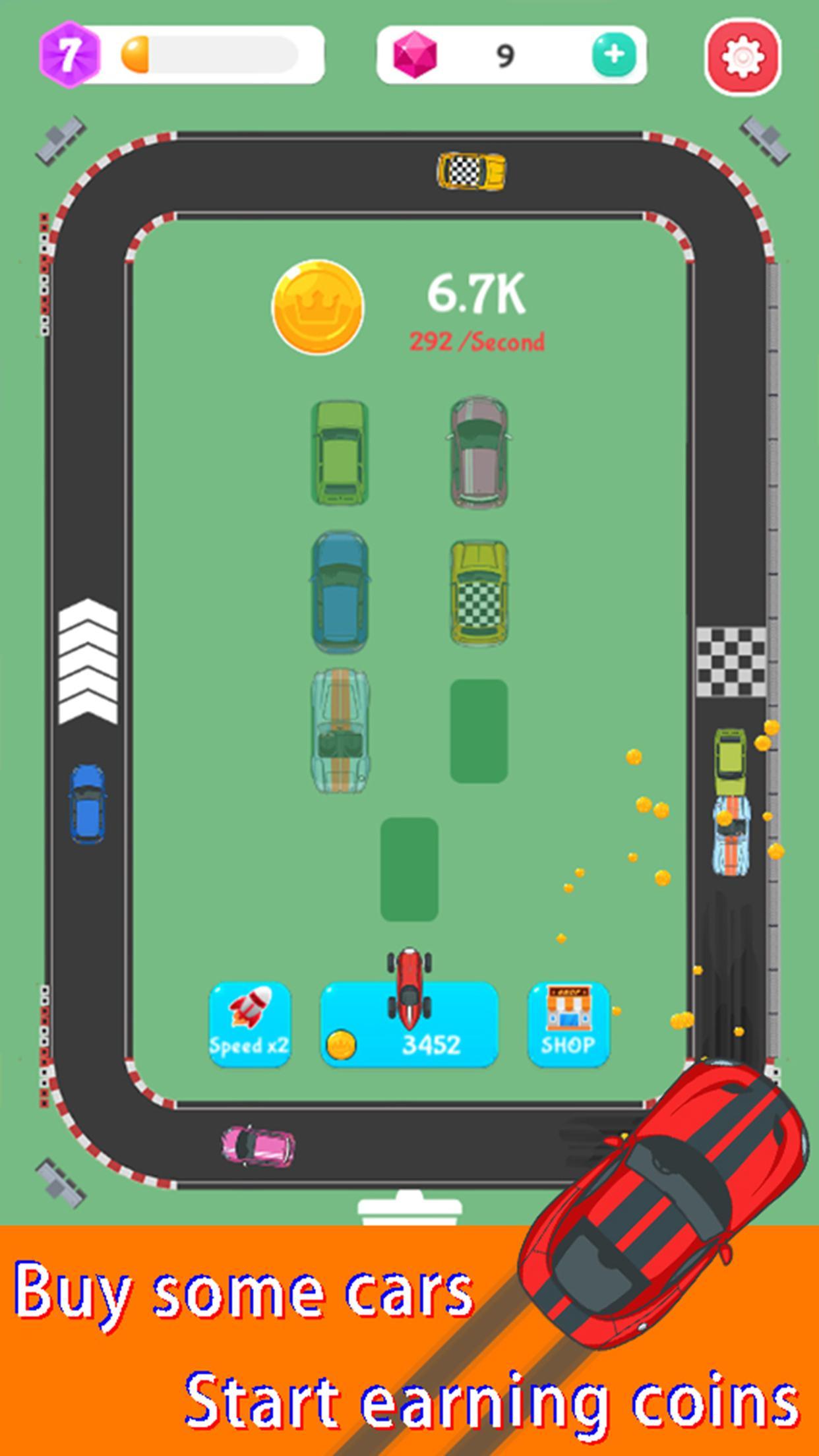 Merge Rally Car - idle racing game 1.6.1 Screenshot 12