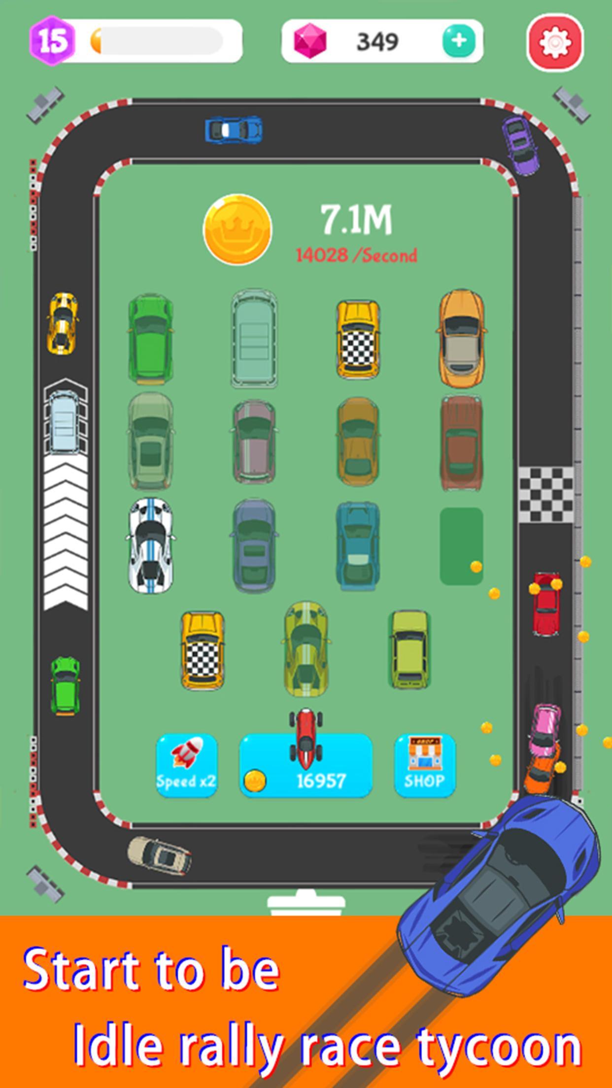 Merge Rally Car - idle racing game 1.6.1 Screenshot 15