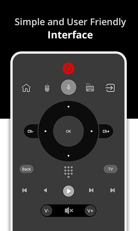 Remote for Android TV's / Devices: CodeMatics 1.7 Screenshot 3