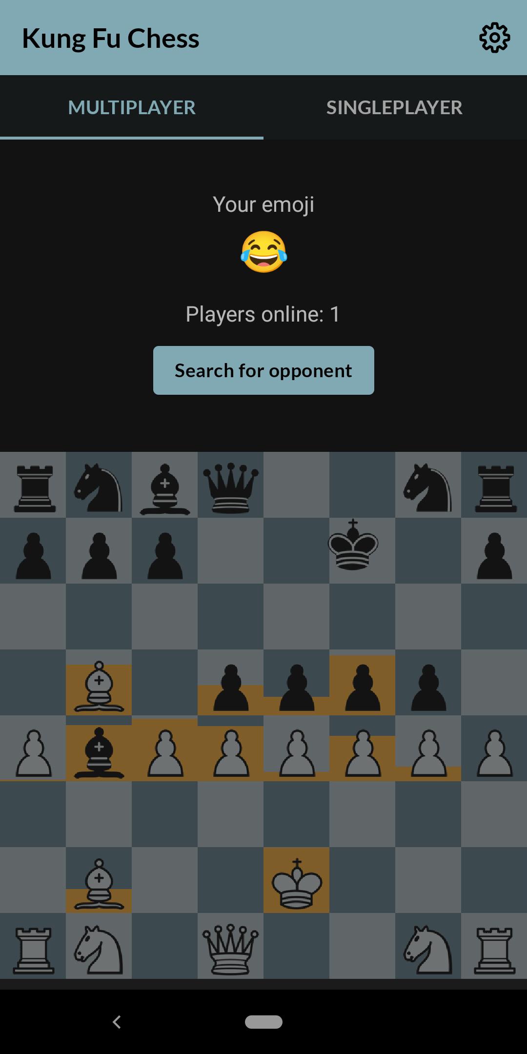 Kung fu chess - Online real-time chess w/o turns♟️ 1.1.8 Screenshot 1