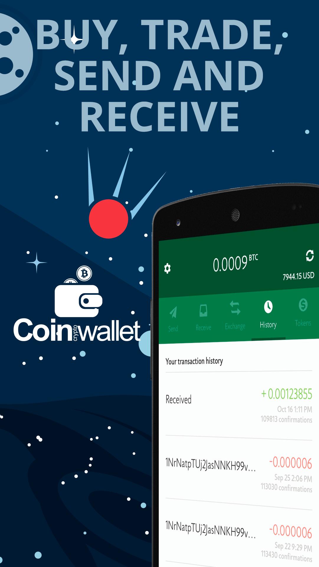 Coin Bitcoin Wallet 4.0.0 Screenshot 4