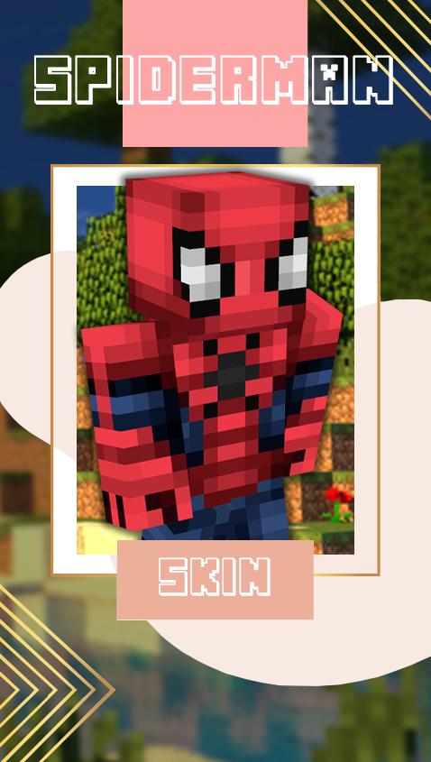 Skin Spider Man For Minecraft 10.1.10 Screenshot 2