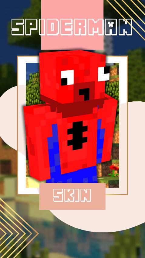 Skin Spider Man For Minecraft 10.1.10 Screenshot 3