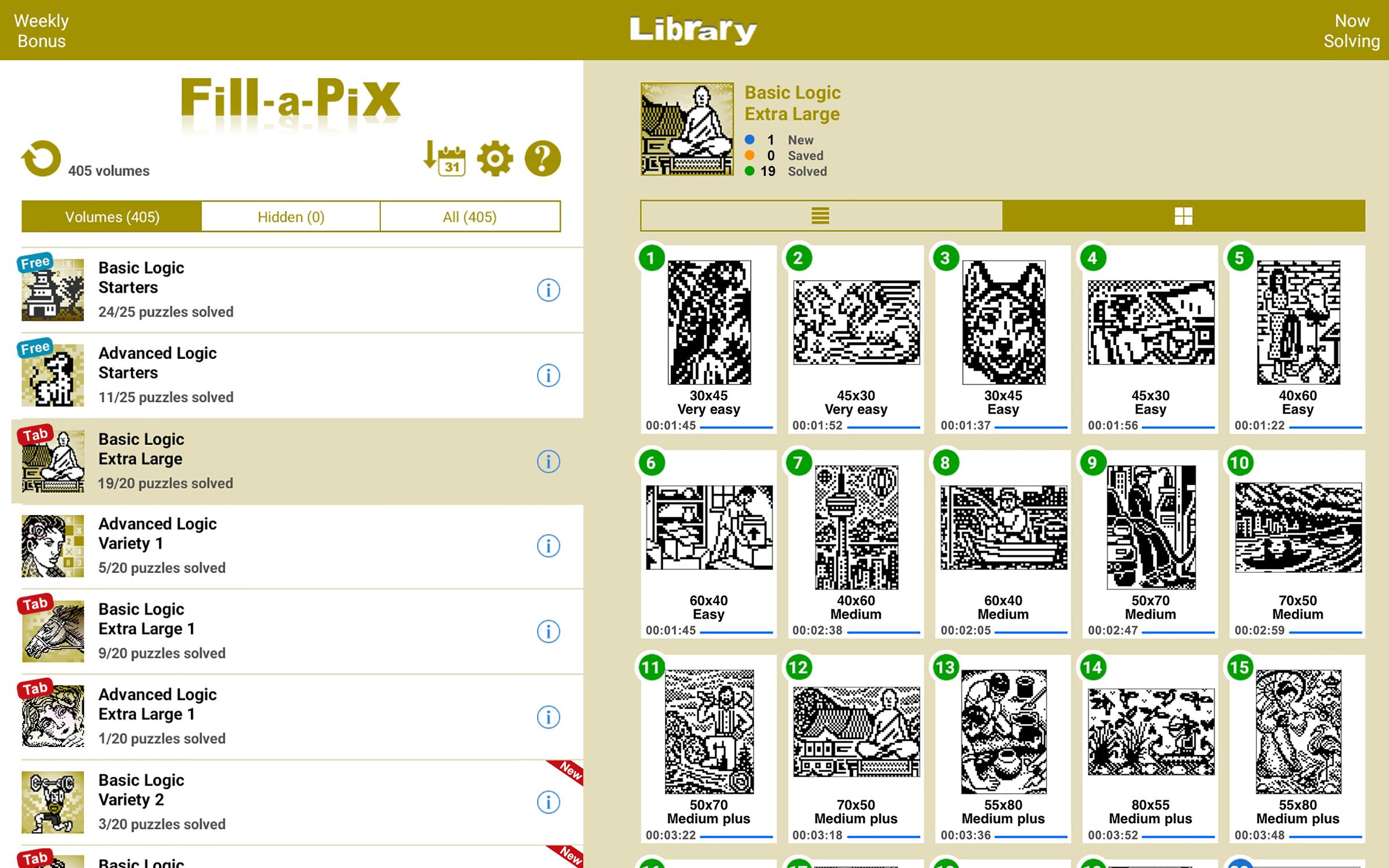 Conceptis Fill-a-Pix 2.3.1 Screenshot 9
