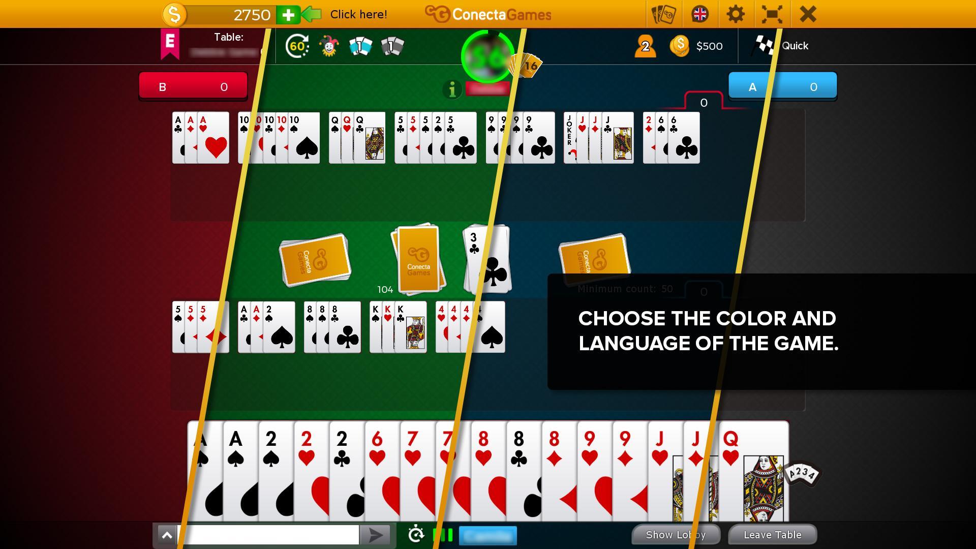 Hand and Foot Canasta 6.5.17 Screenshot 4