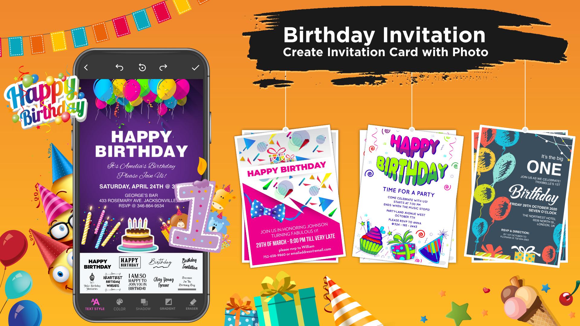 Invitation Maker Free - Birthday & Wedding Card 8.3 Screenshot 10