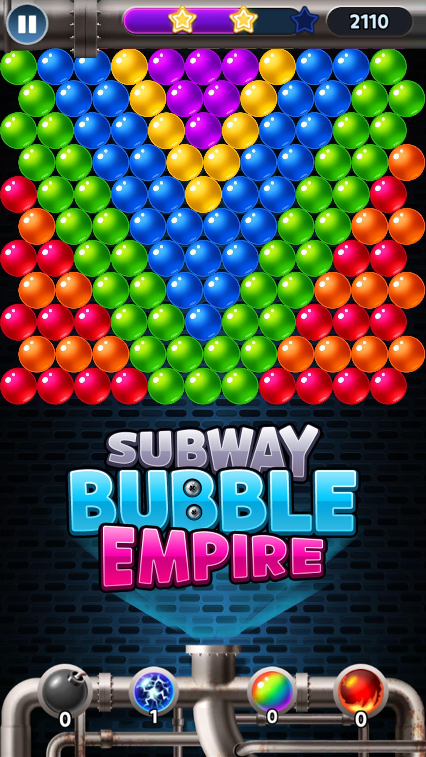 Subway Bubble Empire Extreme Bubble Shooter Fun 0.1.3 Screenshot 6
