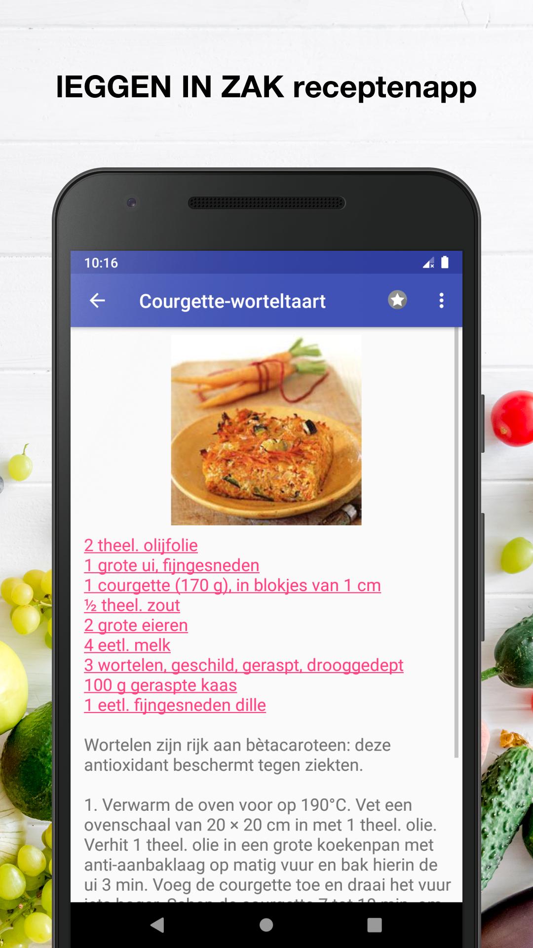 Makkelijke recepten app nederlands gratis 2.14.10151 Screenshot 3