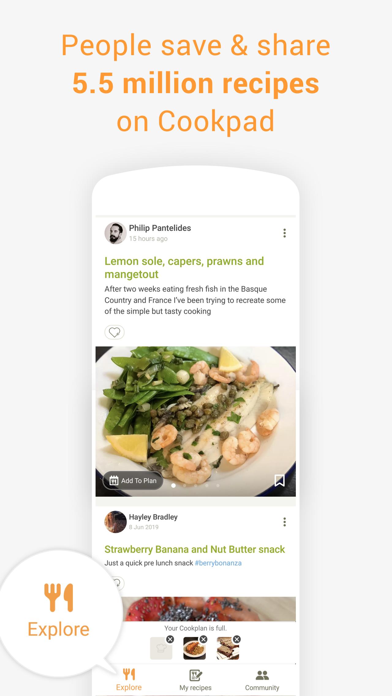 Cookpad Create your own Recipes 2.126.2.0-android Screenshot 2