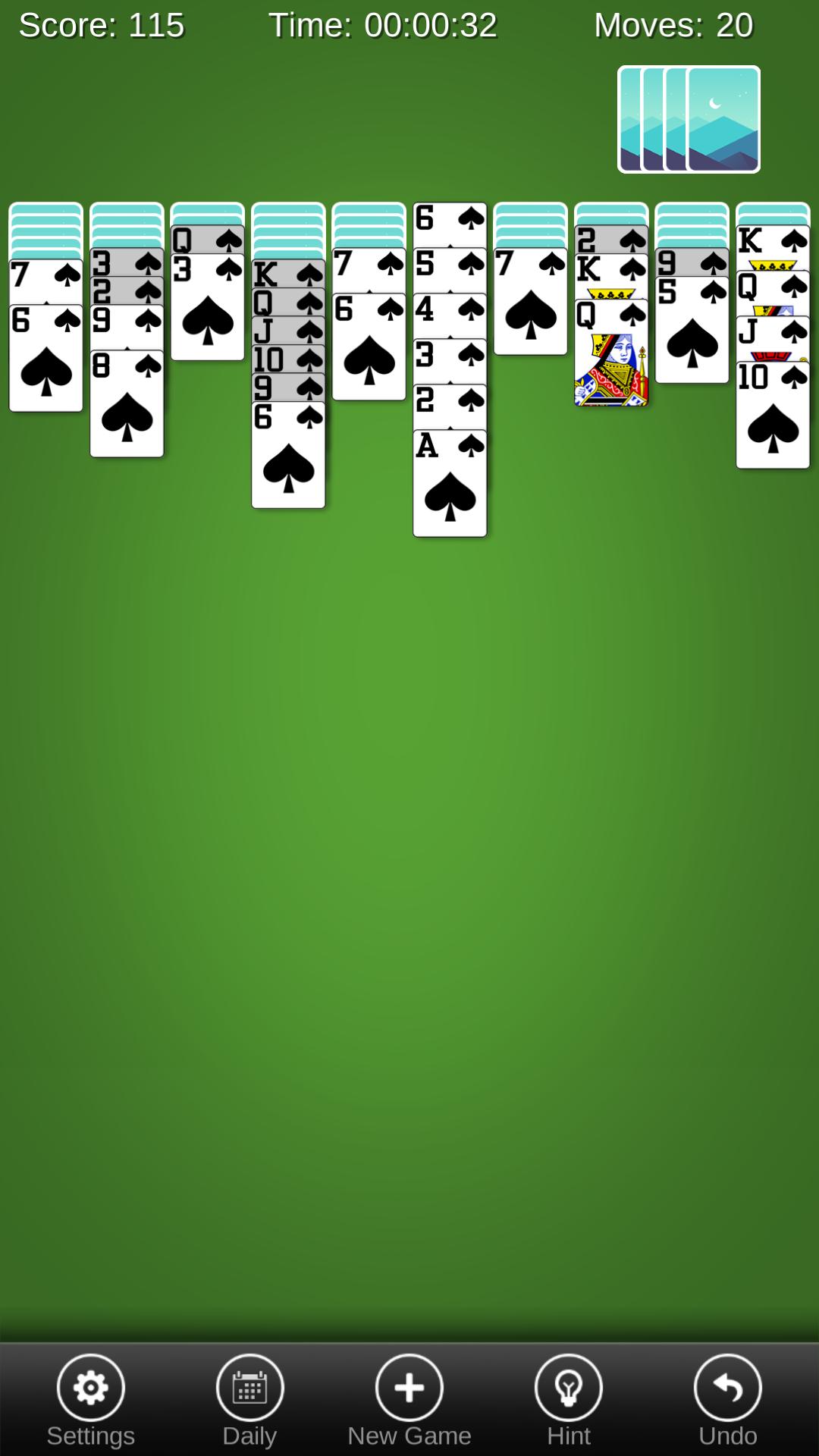 Spider Solitaire Pro 1.2.8 Screenshot 2