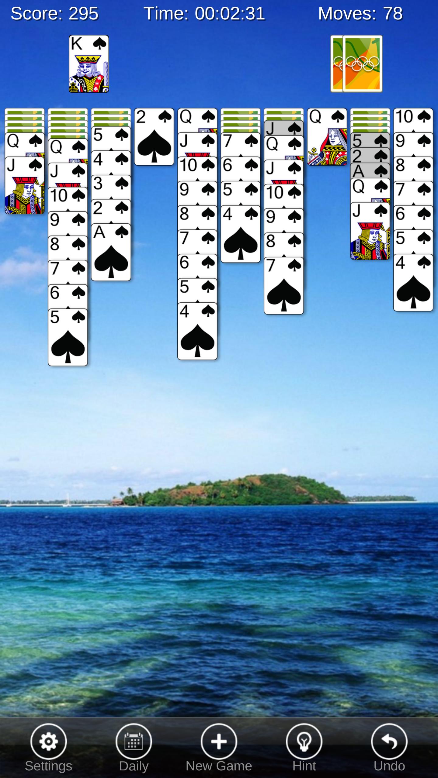 Spider Solitaire Pro 1.2.8 Screenshot 5
