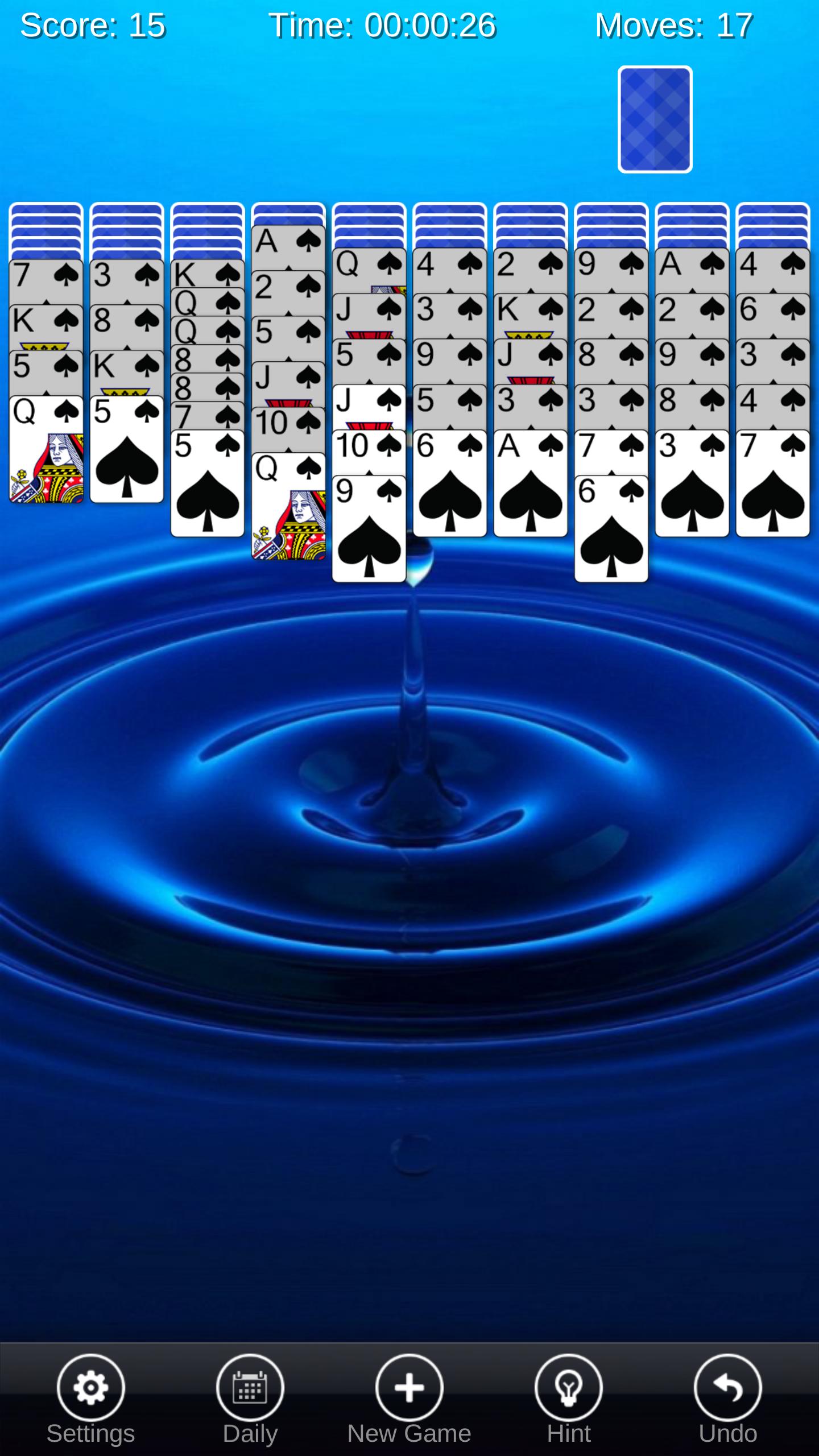 Spider Solitaire Pro 1.2.8 Screenshot 6