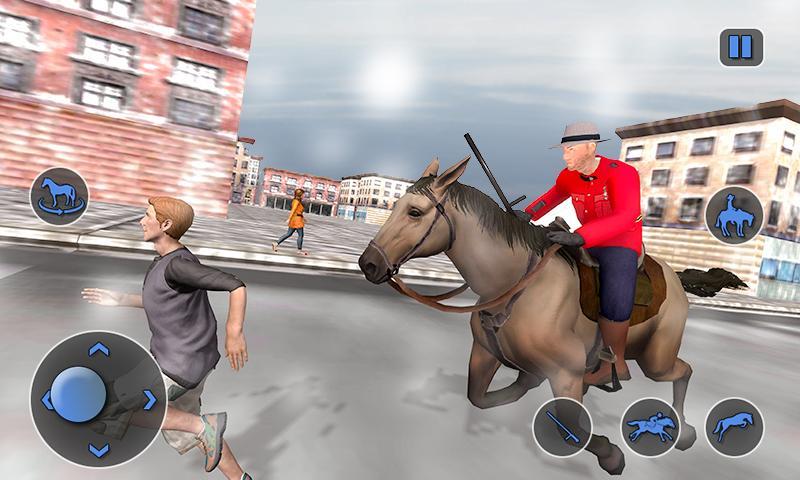 Mounted Horse Police Chase: NY Cop Horseback Ride 1.0.6 Screenshot 2