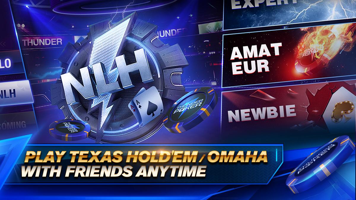 Thunder Poker Holdem, Omaha 1.3.0 Screenshot 2