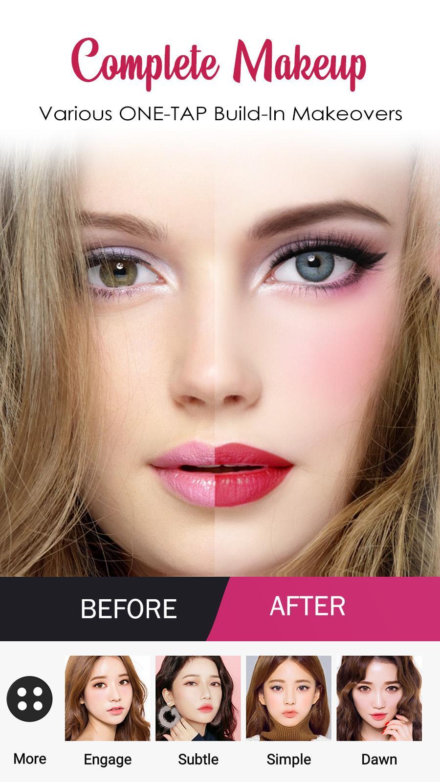 Face Makeup Camera - Beauty Makeover Photo Editor 1.0.0 Screenshot 1