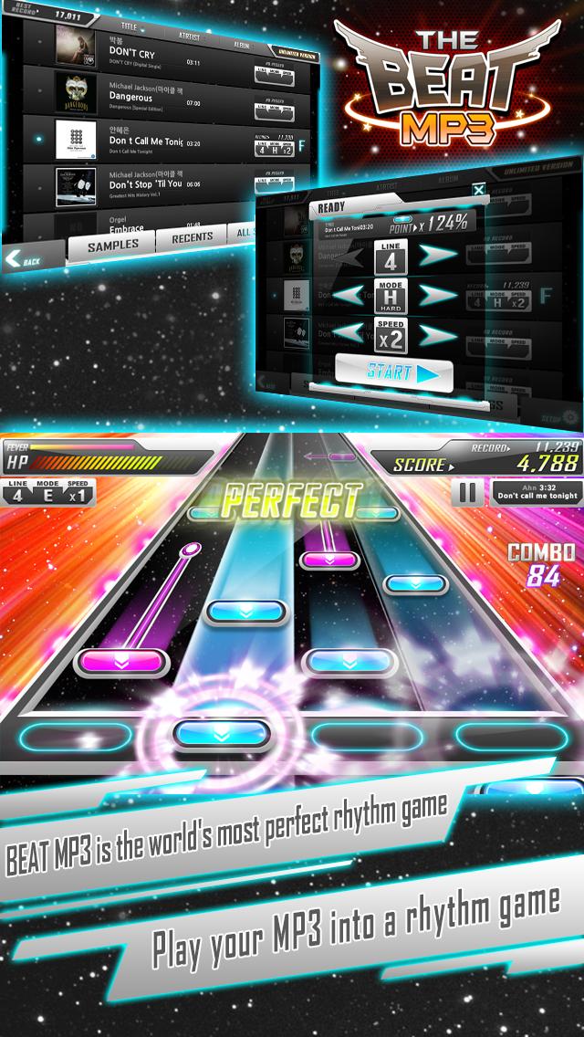 BEAT MP3 Rhythm Game 1.5.7 Screenshot 1
