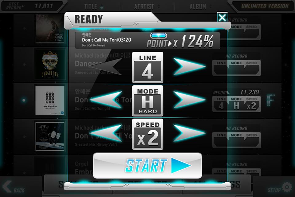 BEAT MP3 Rhythm Game 1.5.7 Screenshot 5