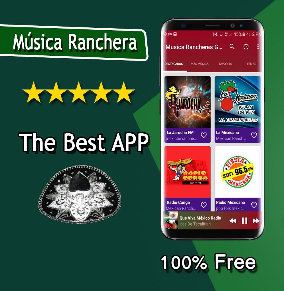 Musica Rancheras Mexicanas 1.0.12 Screenshot 3