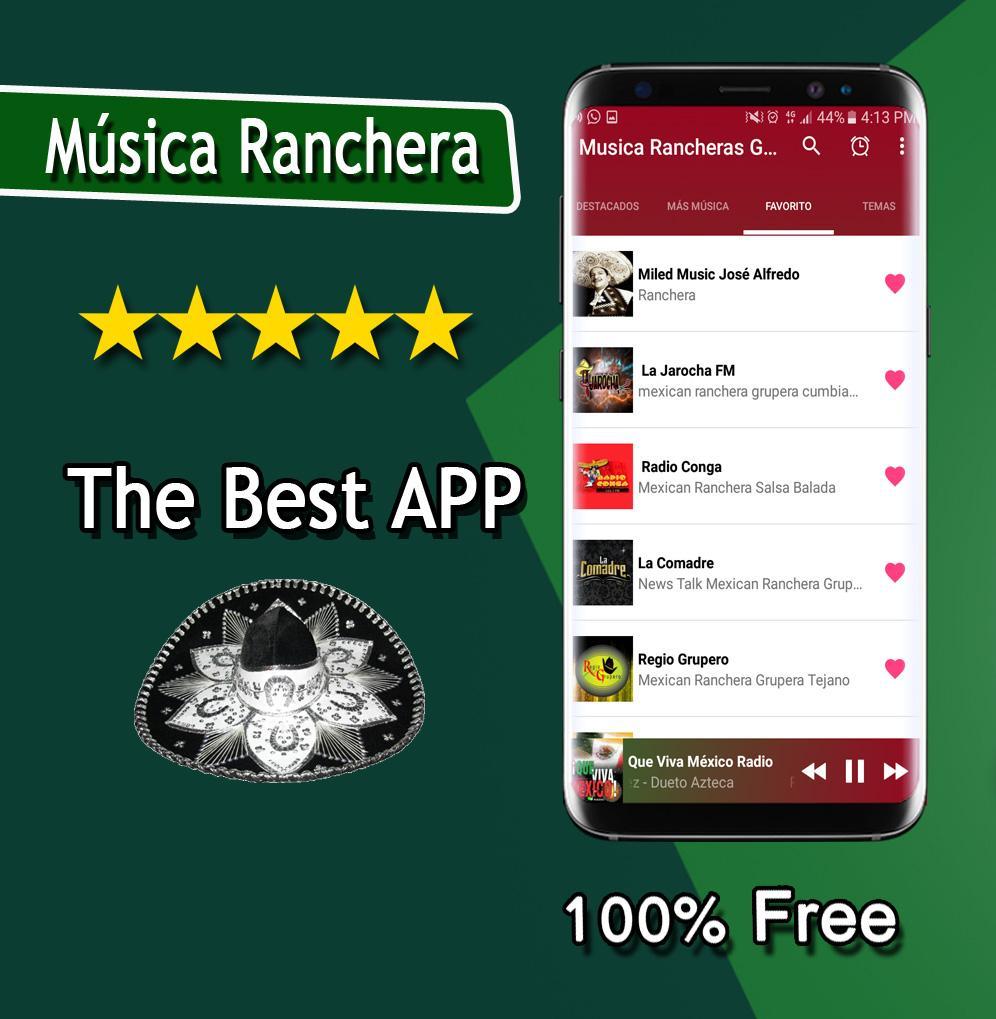 Musica Rancheras Mexicanas 1.0.12 Screenshot 5