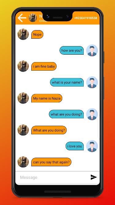 Girls Live Chat Prank App 1.0 Screenshot 4