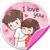 Animated Love Stickers for WhatsApp - WAStickerApp app icon