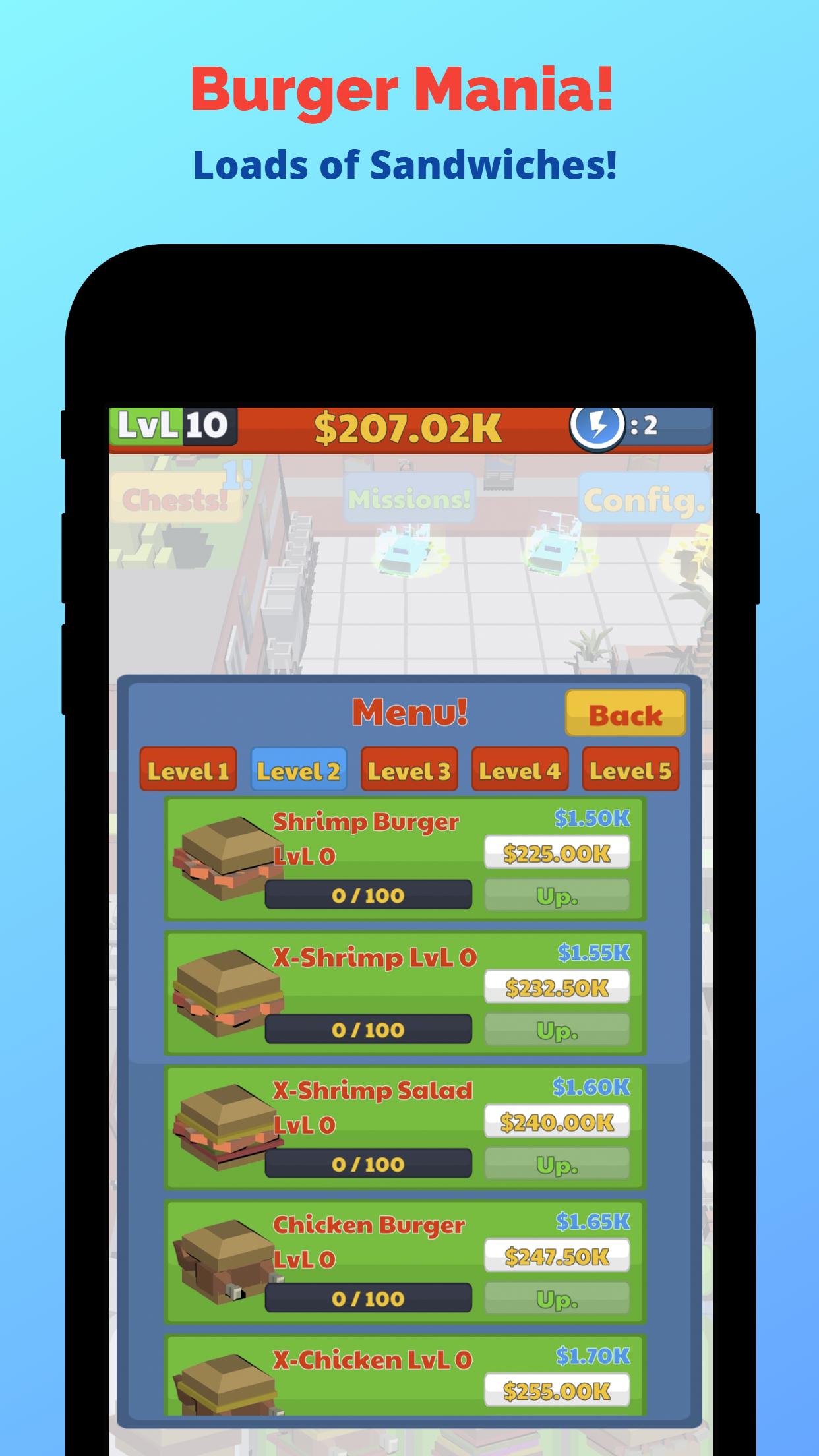 Burger Mania - Idle Tycoon Burger Shop 1.4 Screenshot 6
