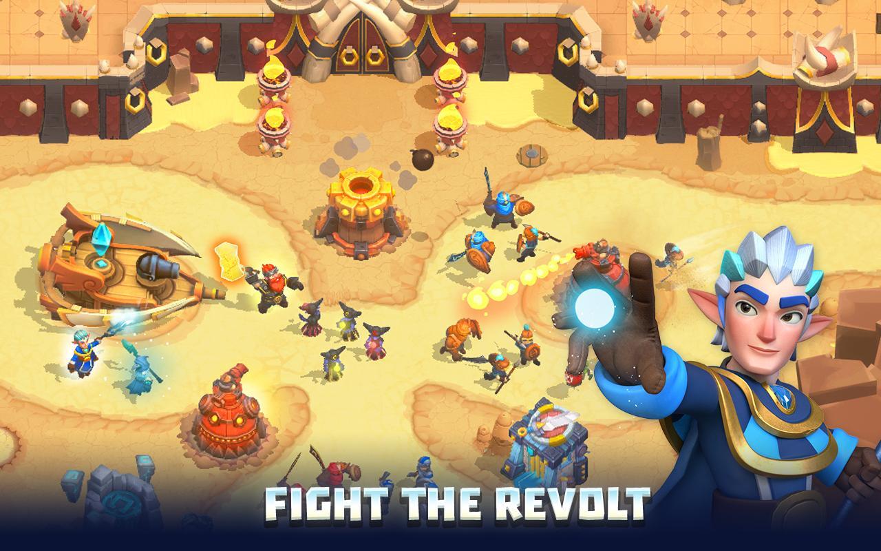 Wild Sky TD Tower Defense Legends in Sky Kingdom 1.34.7 Screenshot 7