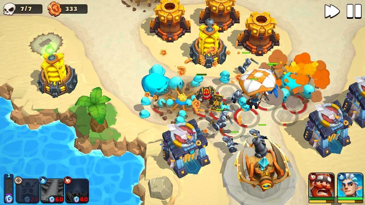 Wild Sky TD Tower Defense Legends in Sky Kingdom 1.34.7 Screenshot 8