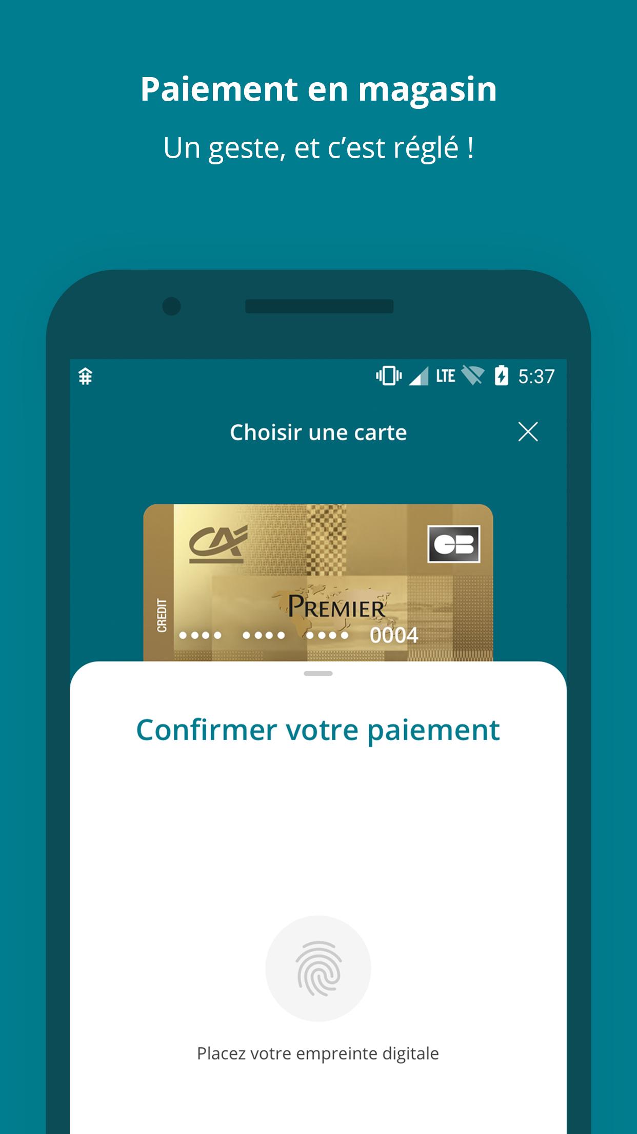 Paiement mobile CA 7.0.6 Screenshot 3