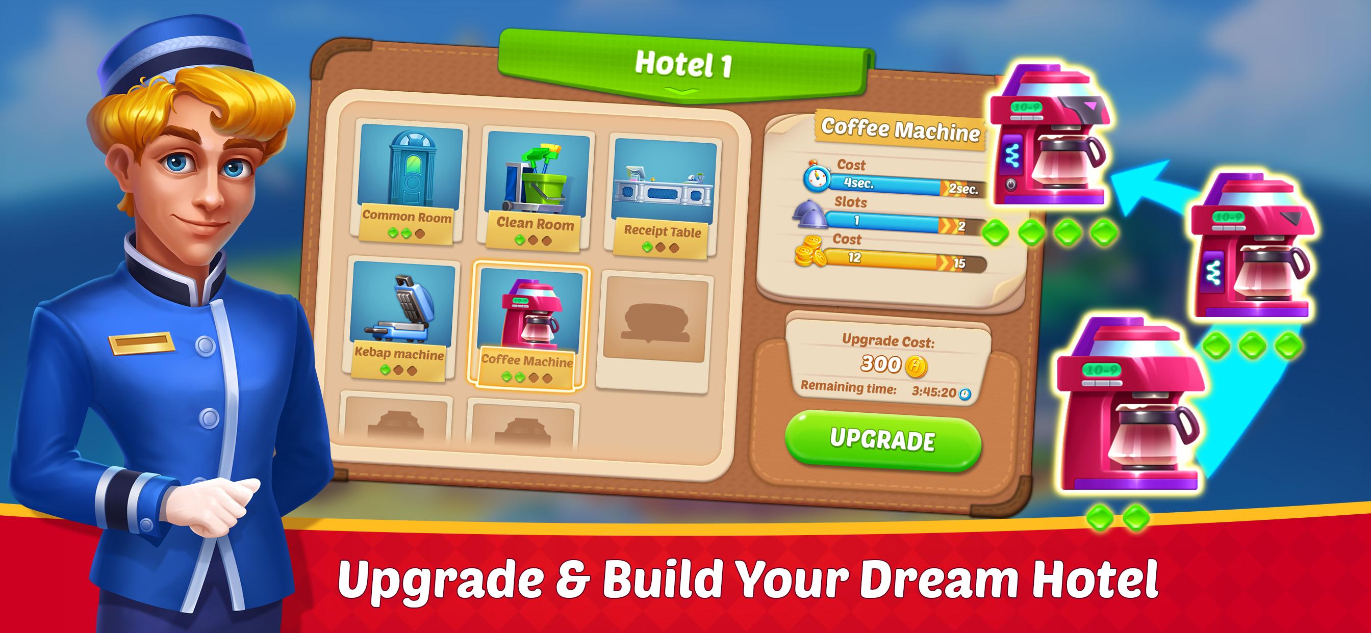 Dream Hotel Hotel Manager Simulation games 1.2.4 Screenshot 4