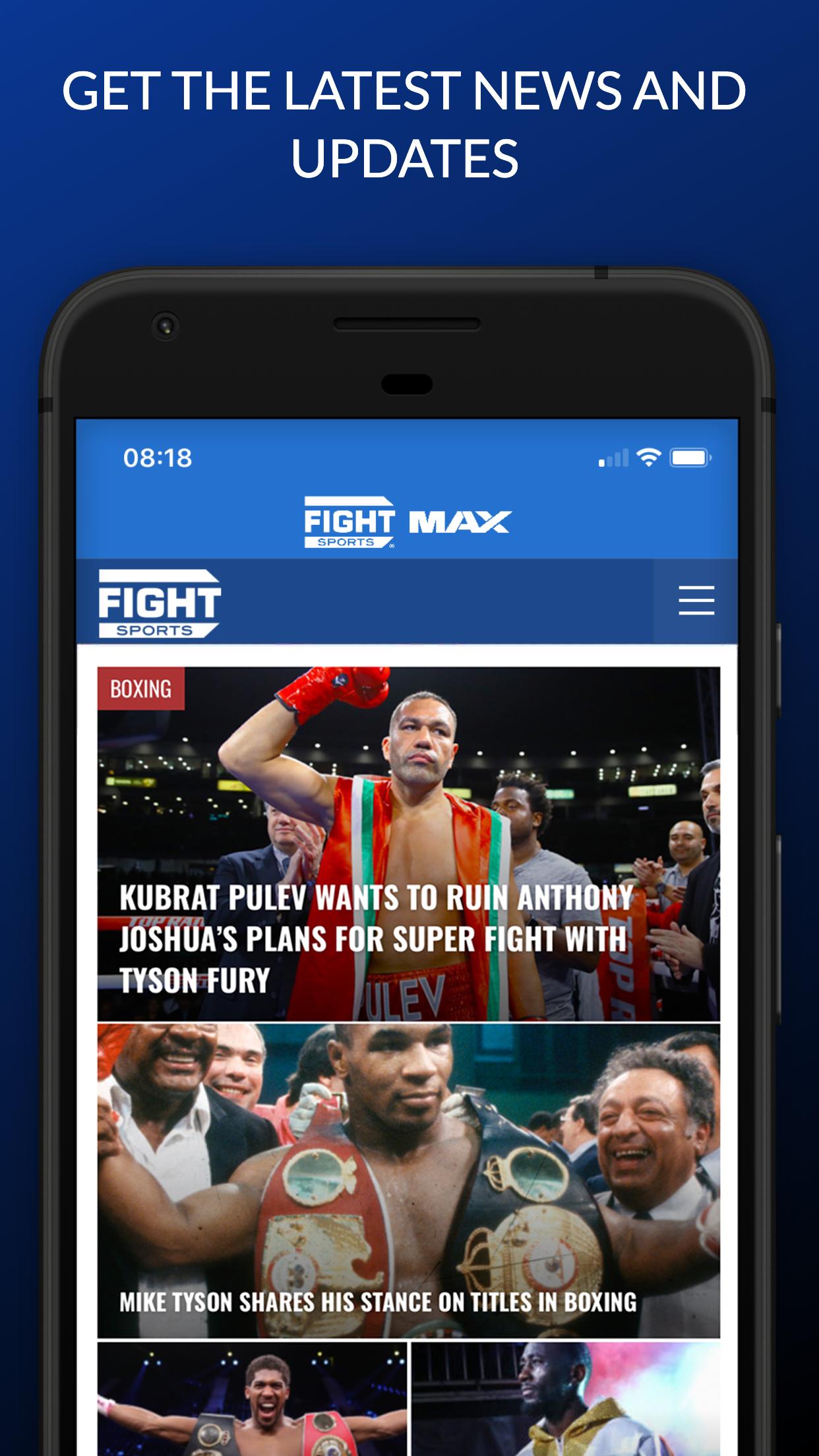 FIGHT SPORTS MAX 3.1.2 Screenshot 3