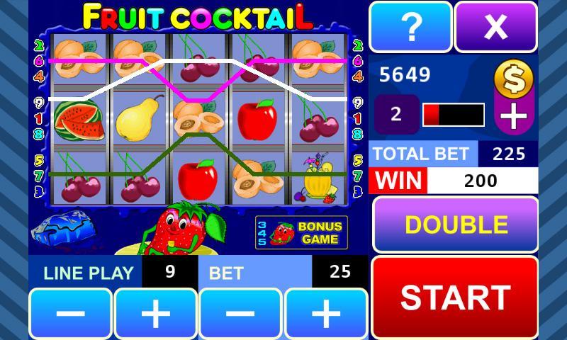 Fruit Cocktail slot machine 15 Screenshot 2