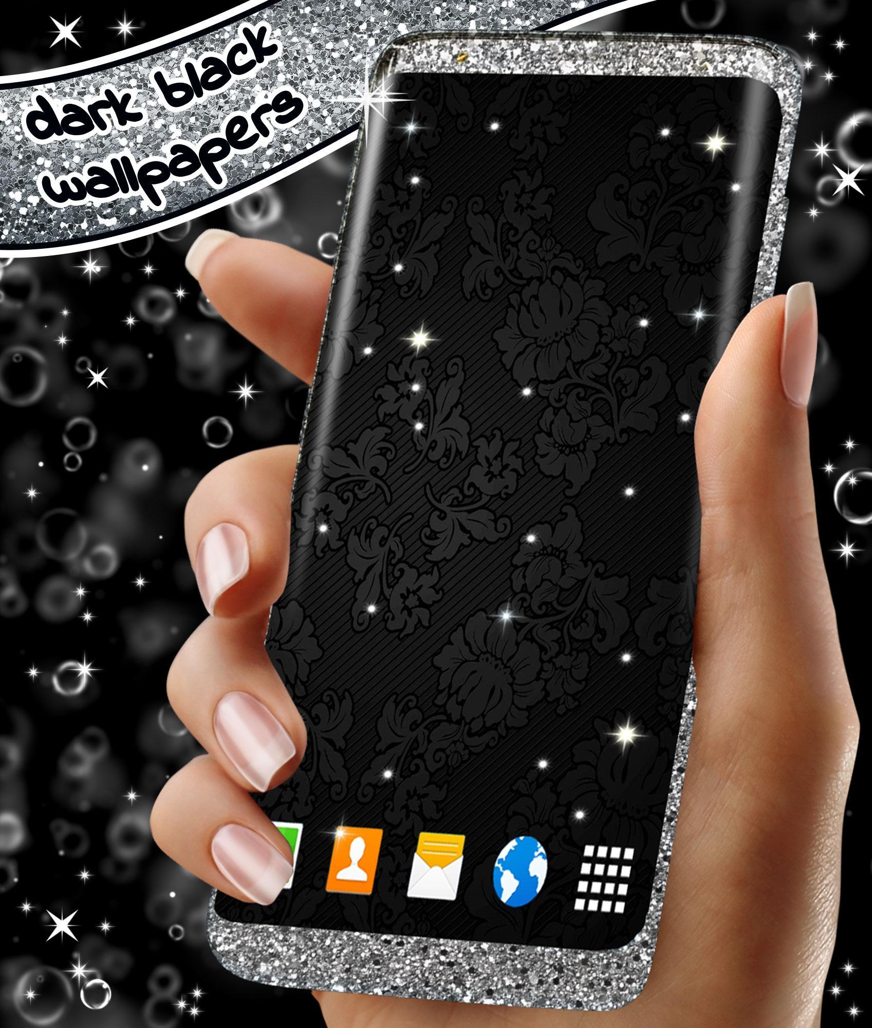 HD Black Live Wallpaper Amoled Wallpaper Themes 6.7.2 Screenshot 1