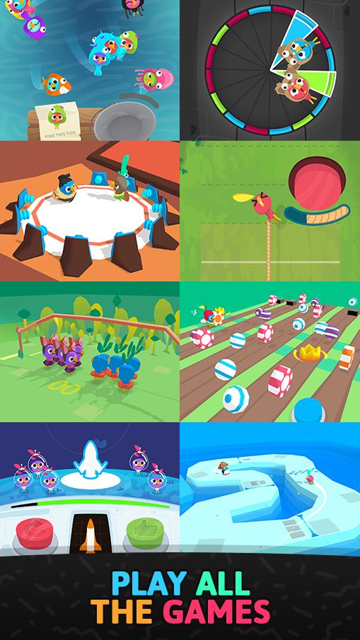 Cute Party 3D - 2 player games 0.8727 Screenshot 1