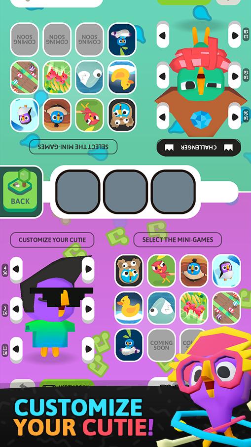 Cute Party 3D - 2 player games 0.8727 Screenshot 4