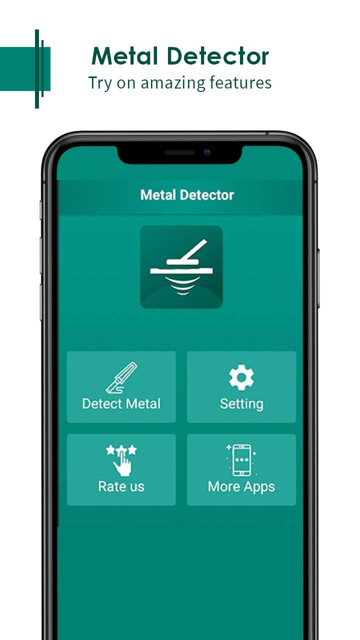 New Metal Detector with Sound and Vibration 1.0.1 Screenshot 1
