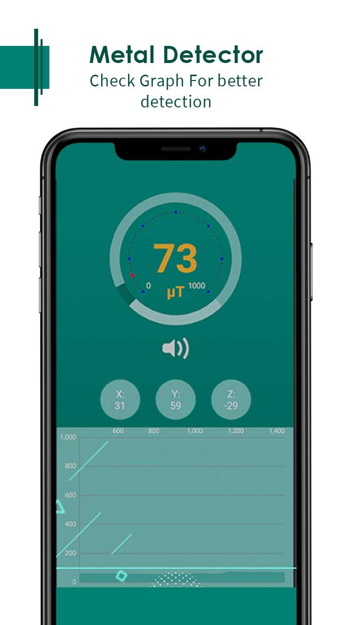New Metal Detector with Sound and Vibration 1.0.1 Screenshot 2