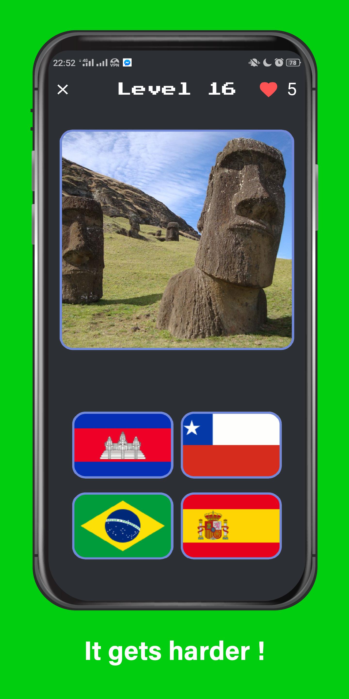 Flags Quiz: Guess the Country: Picture Trivia 🌎 1.0.5 Screenshot 12