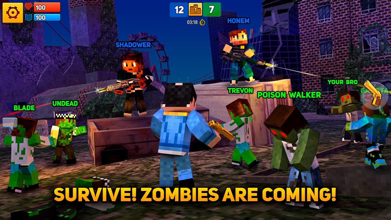 Block City Wars Pixel Shooter with Battle Royale 7.1.5 Screenshot 12