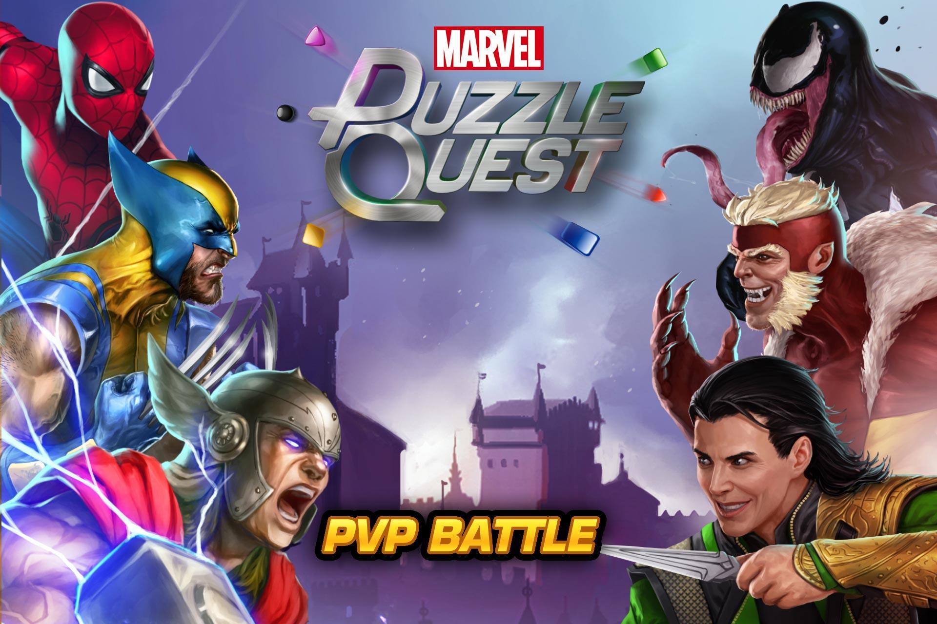 MARVEL Puzzle Quest: Join the Super Hero Battle! 193.510218 Screenshot 1