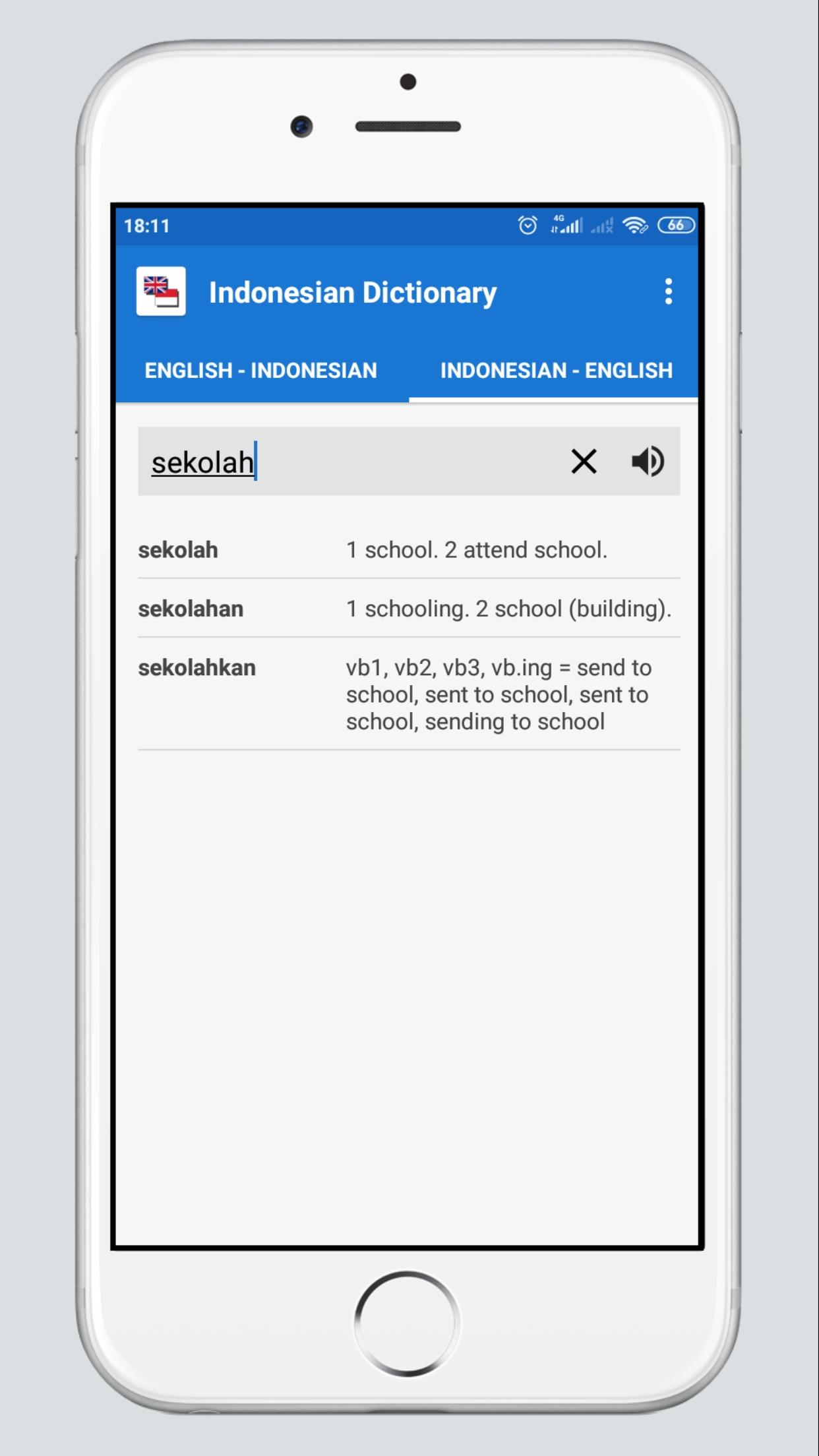 English - Indonesian Dictionary 1.0.2 Screenshot 4