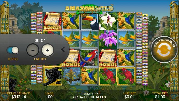 Free Casino Reel Game - AMAZON WILD 1.0.2 Screenshot 1
