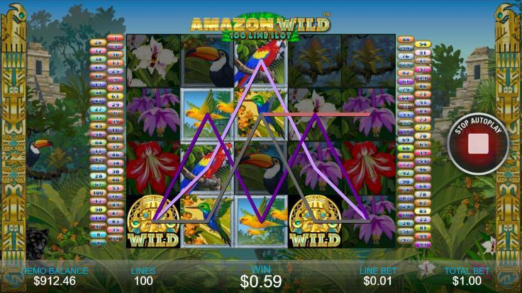 Free Casino Reel Game - AMAZON WILD 1.0.2 Screenshot 5